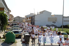 Vecinos de Benamaurel y Castilléjar piden que se le dé caudal al río Guardal.