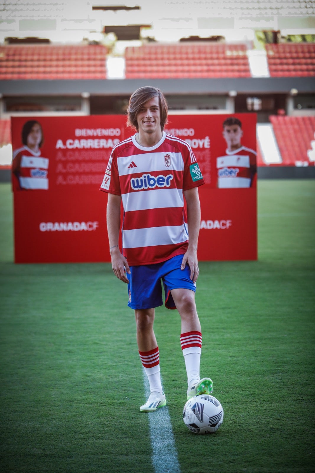 La presentación de Lucas Boyé y Álvaro Fernández, en imágenes