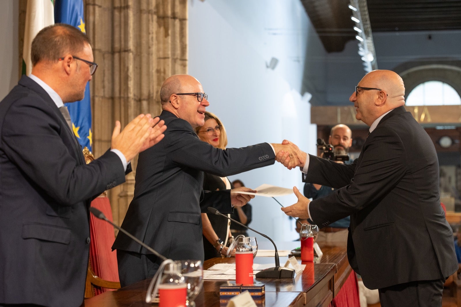 Las mejores imágenes del acto de la UGR con sus mejores estudiantes