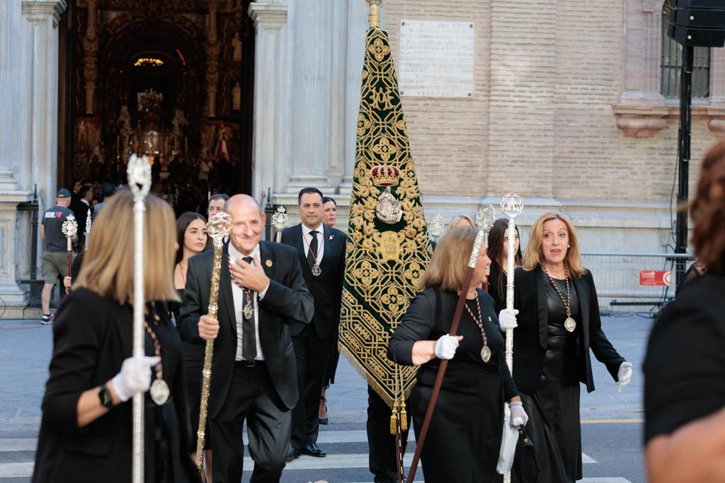 Las imágenes de la procesión de la Virgen de las Angustias