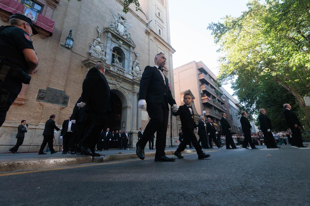 Las imágenes de la procesión de la Virgen de las Angustias