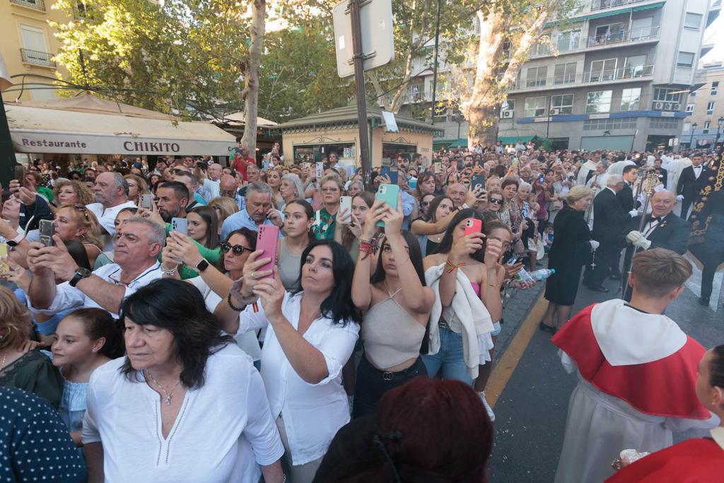 Las imágenes de la procesión de la Virgen de las Angustias