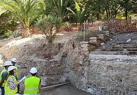 Inicio de las obras en el espacio urbano del Cristo Viejo.