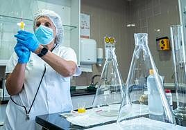 Unidad de Farmacia del hospital jienense.