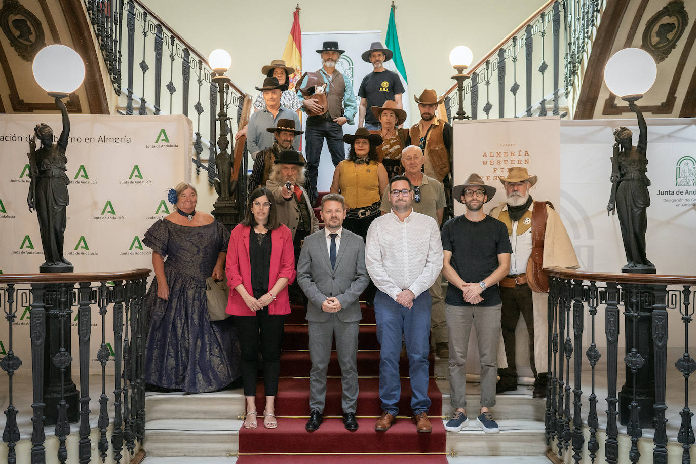 Presentación AWFF en la sede de la Junta de Andalucía en Almería.