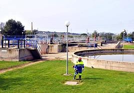 Instalaciones de la Estación Depuradora de Aguas Residuales de Linares.