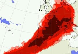 La Aemet avisa del fenómeno «histórico» que podría dejar temperaturas récord en Andalucía.