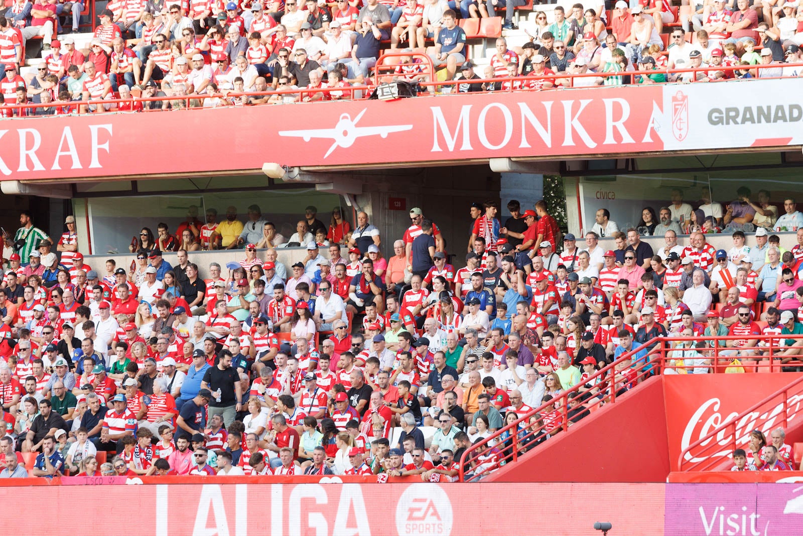 Búscate en la grada de Los Cármenes durante el Granada-Betis