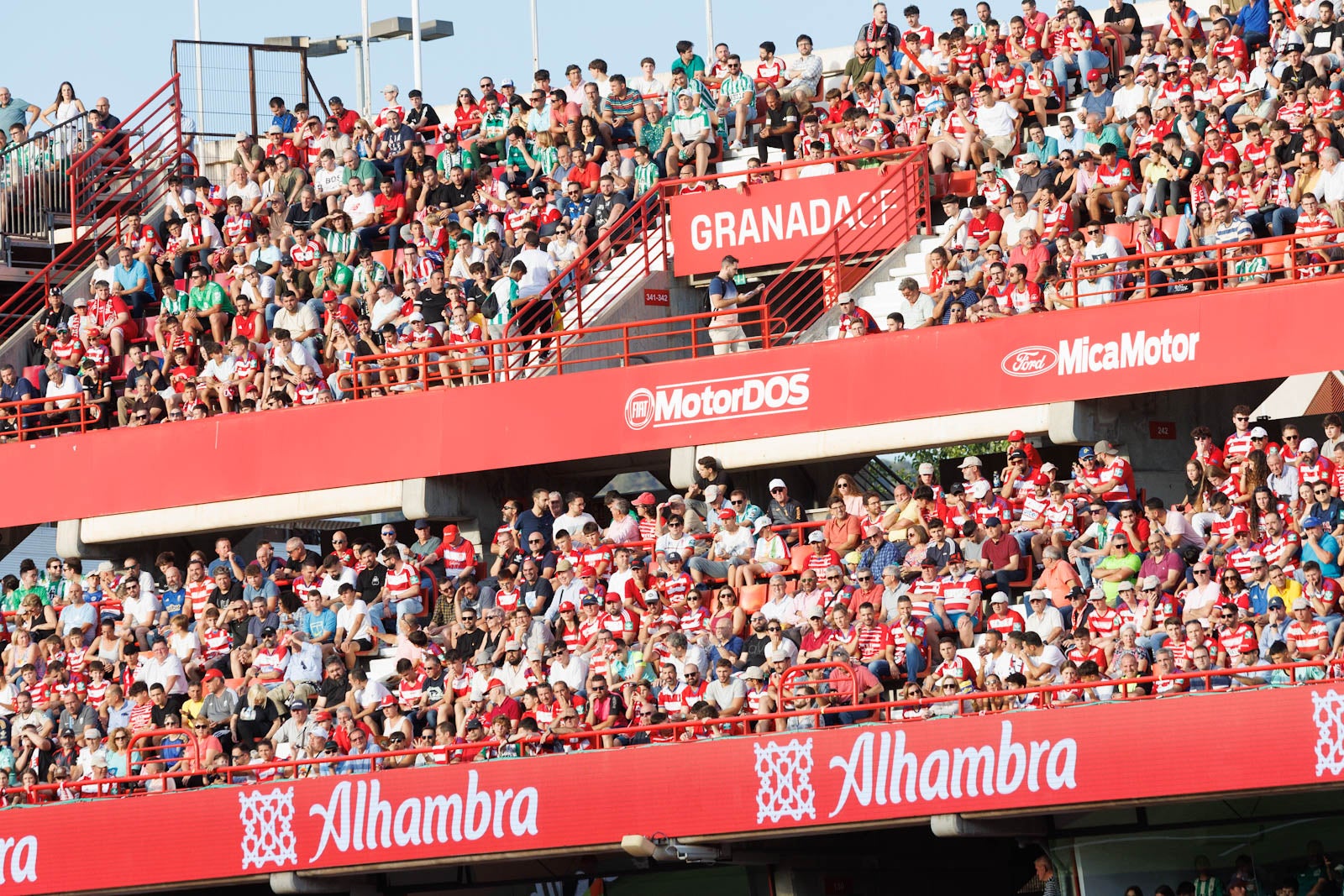 Búscate en la grada de Los Cármenes durante el Granada-Betis