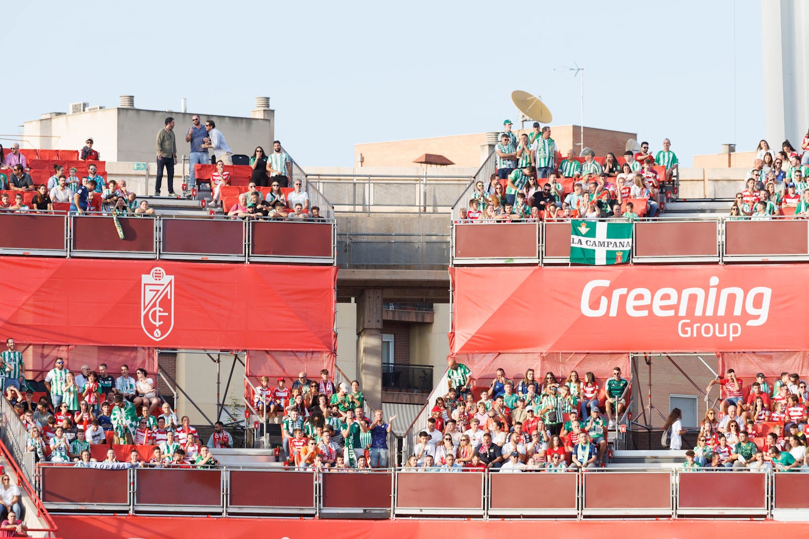 Búscate en la grada de Los Cármenes durante el Granada-Betis