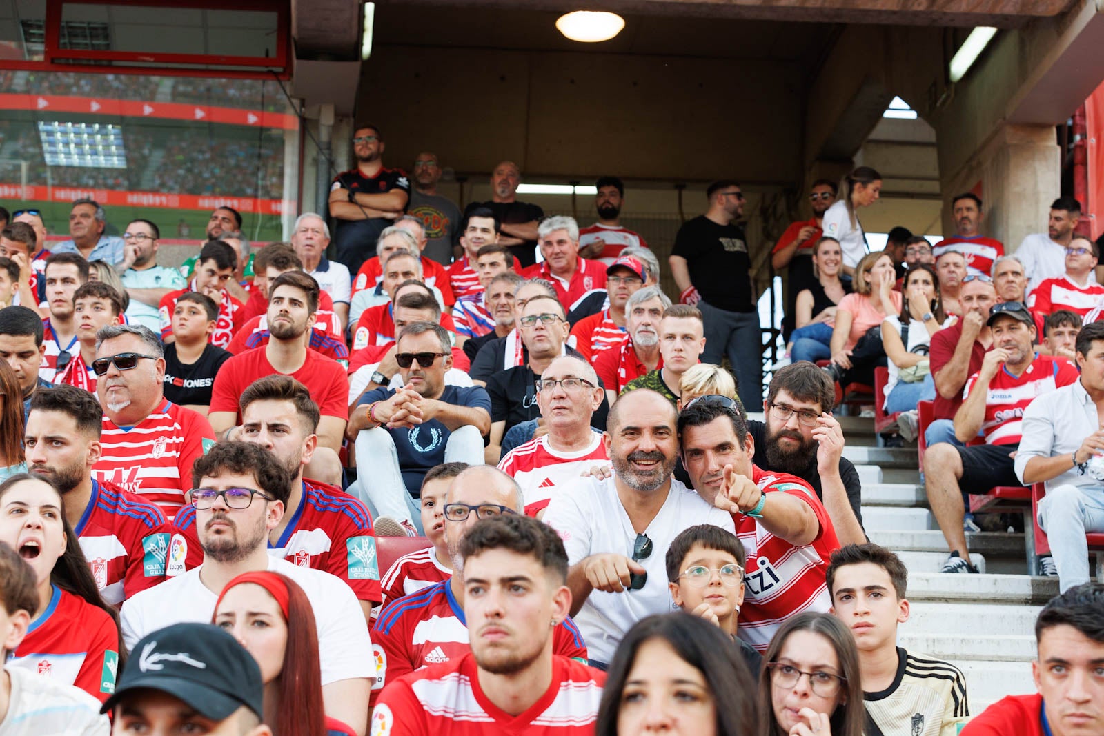Búscate en la grada de Los Cármenes durante el Granada-Betis