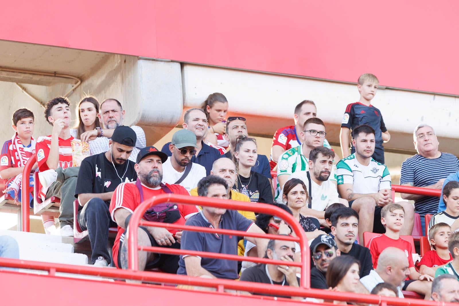Búscate en la grada de Los Cármenes durante el Granada-Betis