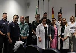 Personal que ha participado en el simulacro.