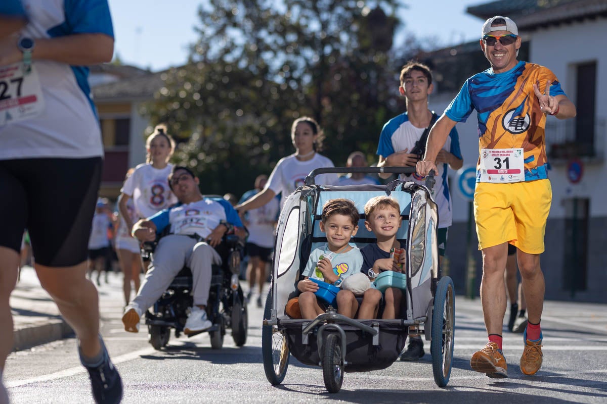 Las mejores imágenes de la carrera de Aspace en Granada