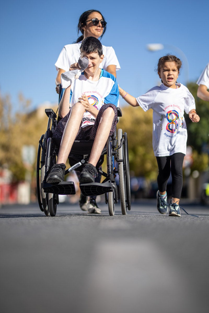 Las mejores imágenes de la carrera de Aspace en Granada
