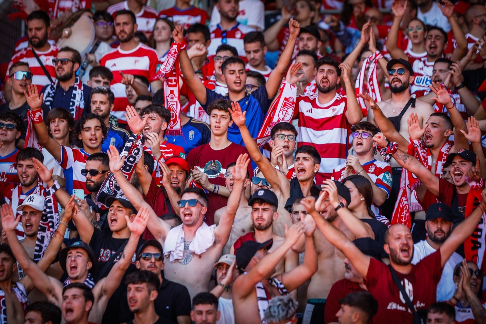 Las mejores imágenes del Almería - Granada