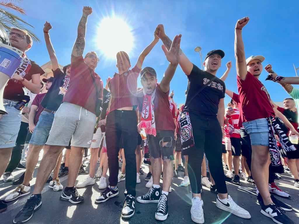 Las mejores imágenes del Almería - Granada