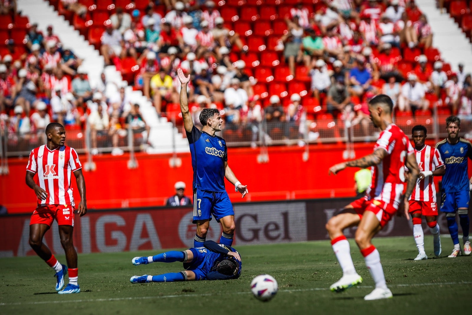 Las mejores imágenes del Almería - Granada