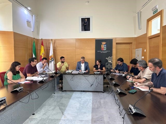 Reunión en Martos para tratar la depuración de las aguas residuales.