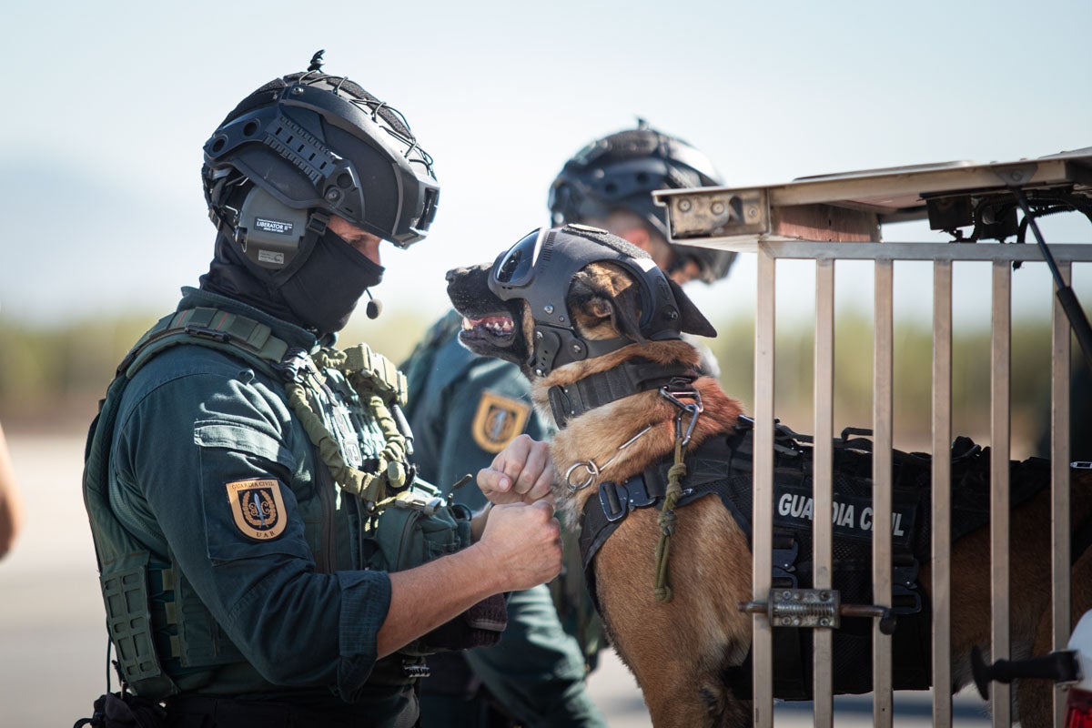 Así actuará la Guardia Civil en la cumbre europea de Granada