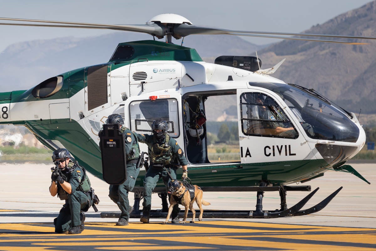 Así actuará la Guardia Civil en la cumbre europea de Granada