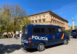 Dispotivo policial en la Alhambra.