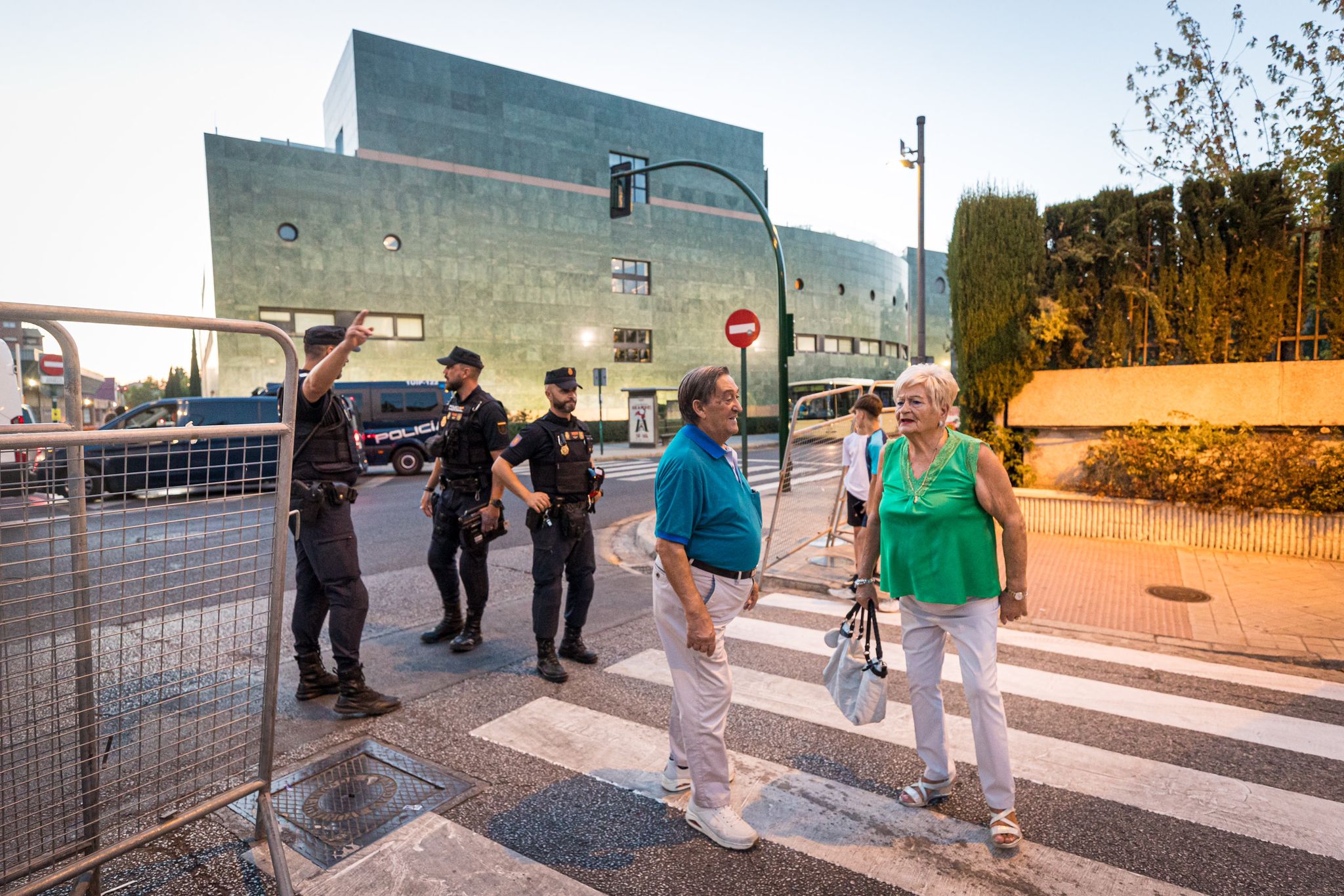 Las imágenes del Palacio de Congresos listo para acoger la cumbre europea