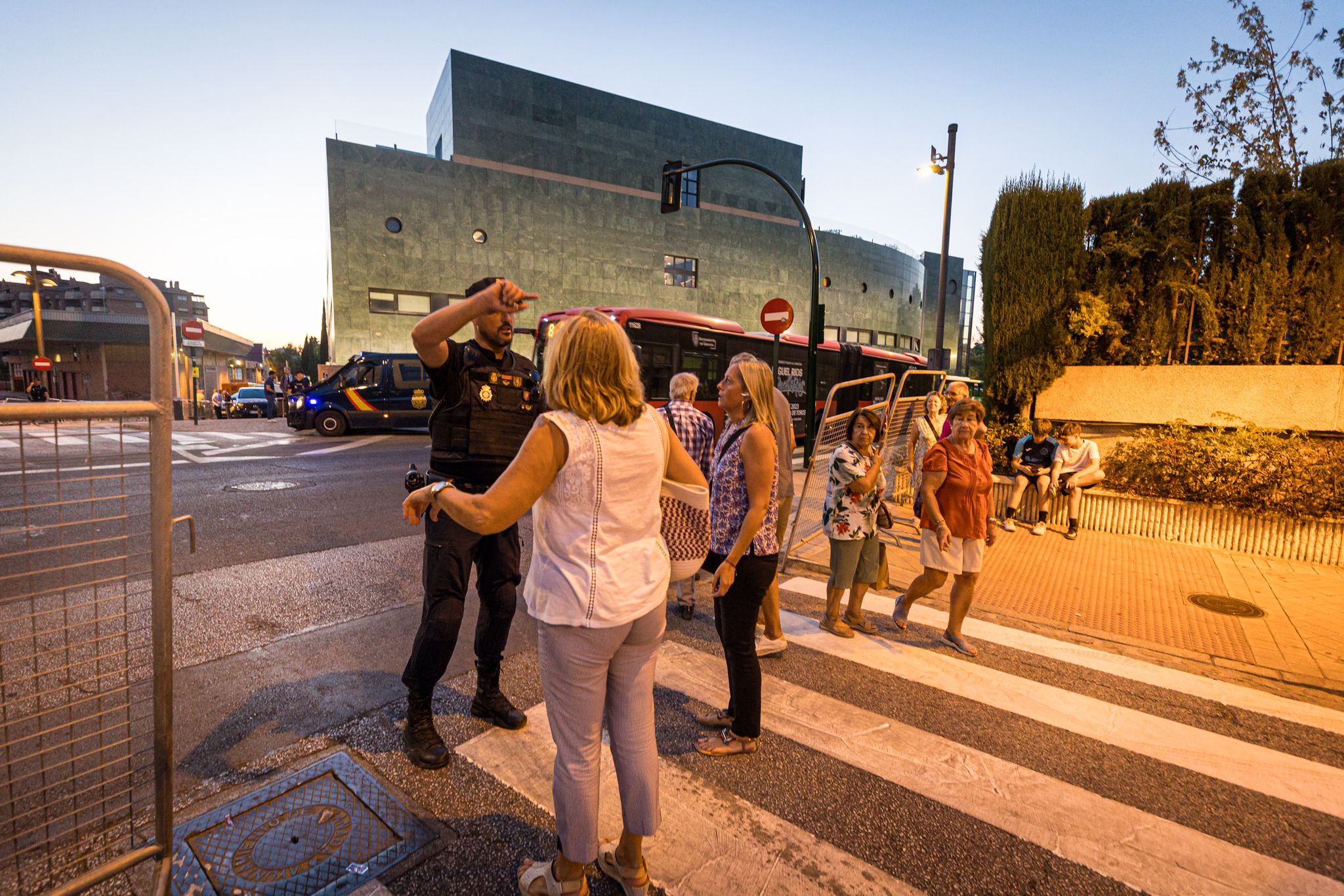 Las imágenes del Palacio de Congresos listo para acoger la cumbre europea