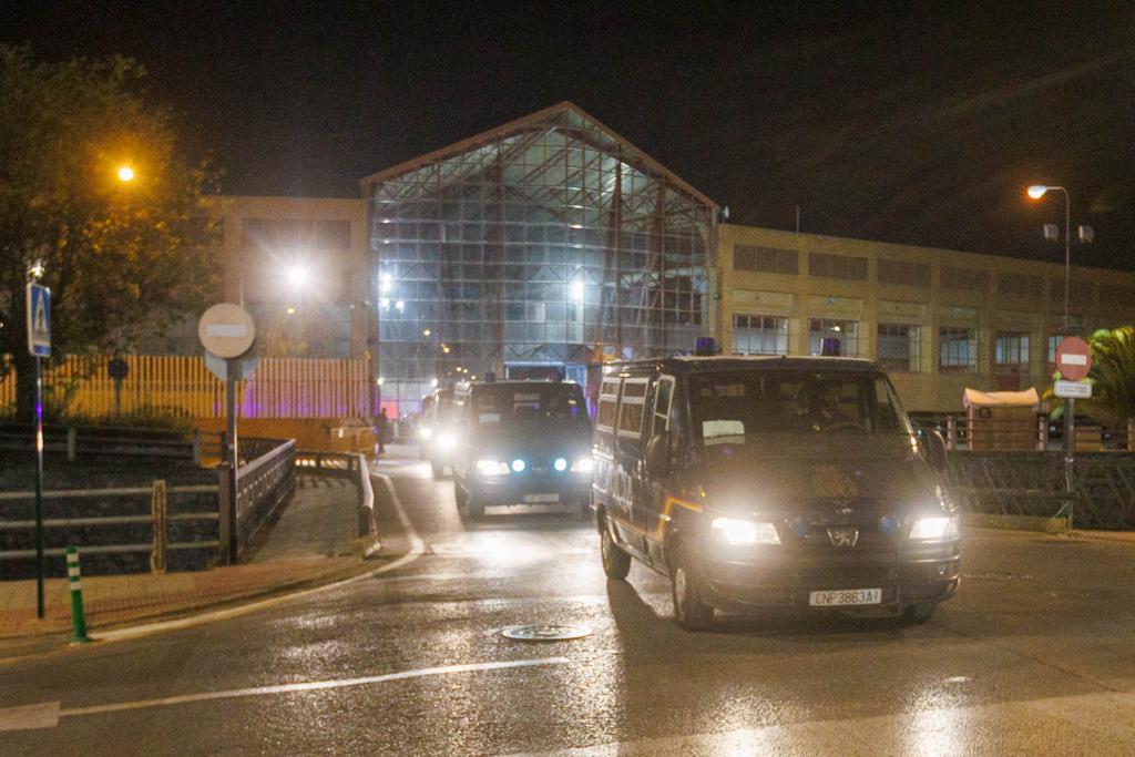 Las imágenes de Fermasa, convertido en el parking de las delegaciones en la cumbre europea