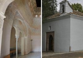 Planta baja del palacete del Alcázar Genil | Exterior de la ermita de San Miguel