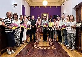 Presentación del Punto Violeta para la Feria de San Lucas.