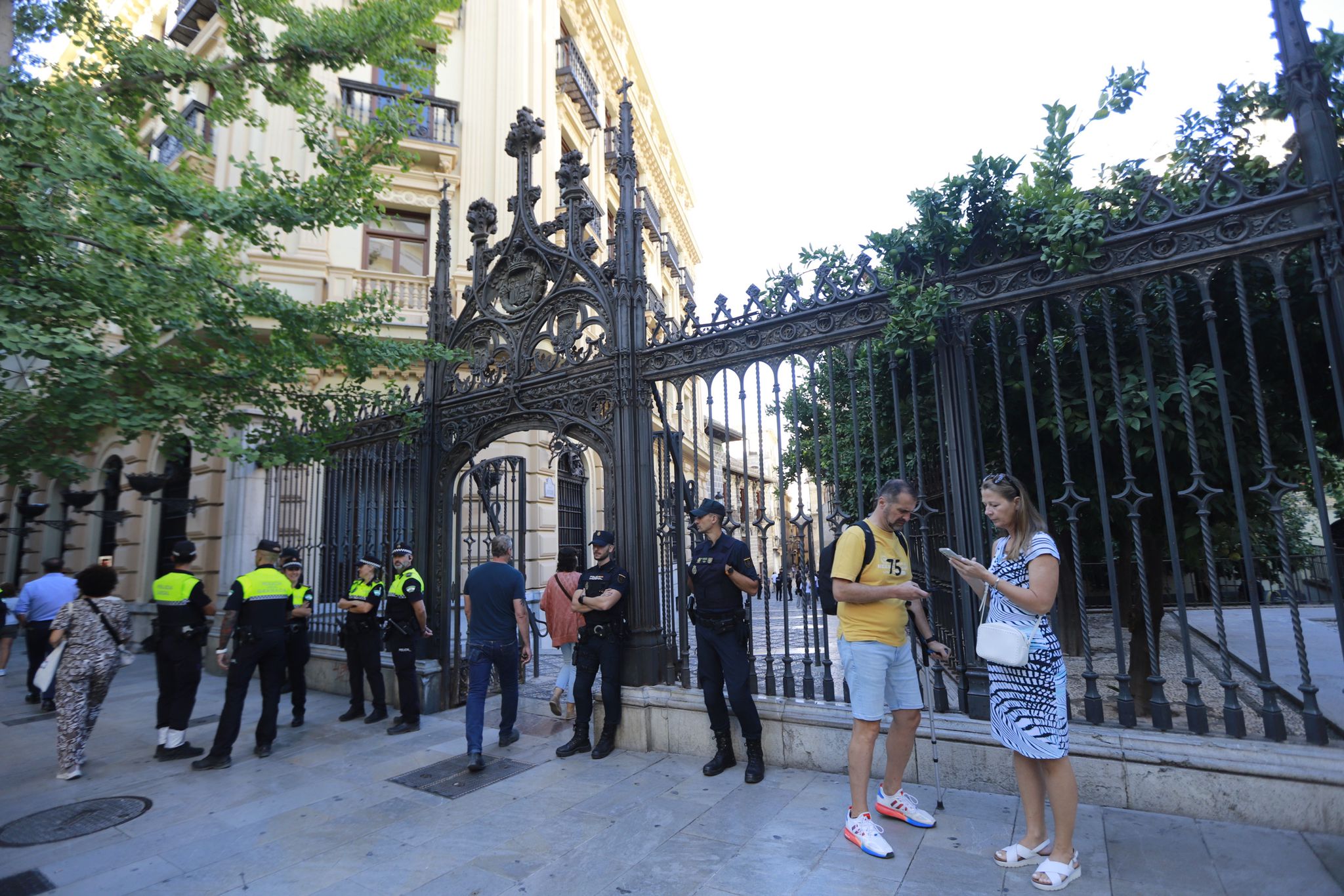 Todas las imágenes de la cumbre europea en Granada este viernes