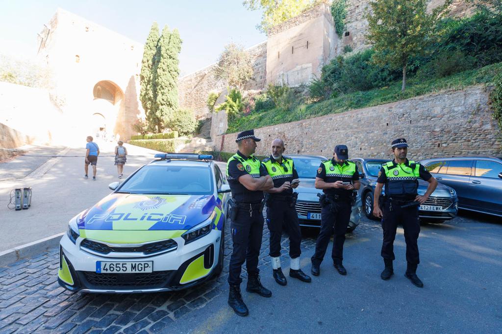 La Alhambra estuvo cerrada y con grandes medidas de seguridad.