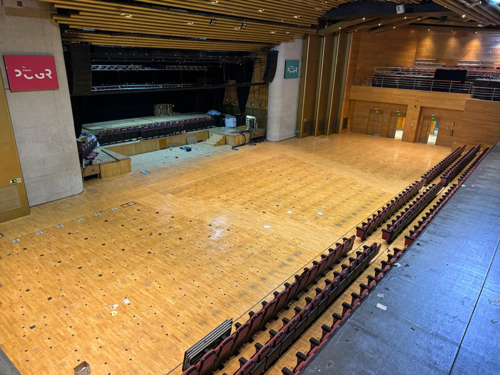 El Palacio de Congresos vuelve a su estado natural tras el éxito de la cumbre