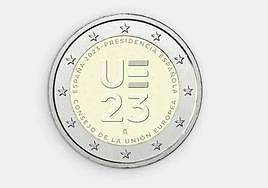 El precio de la moneda conmemorativa de la presidencia de España en el Consejo de la UE.