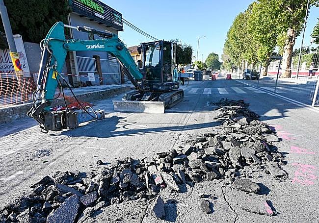Obras en Fernando de los Ríos.