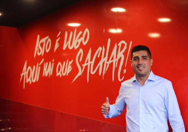 David Peláez, actual director deportivo del Lugo.