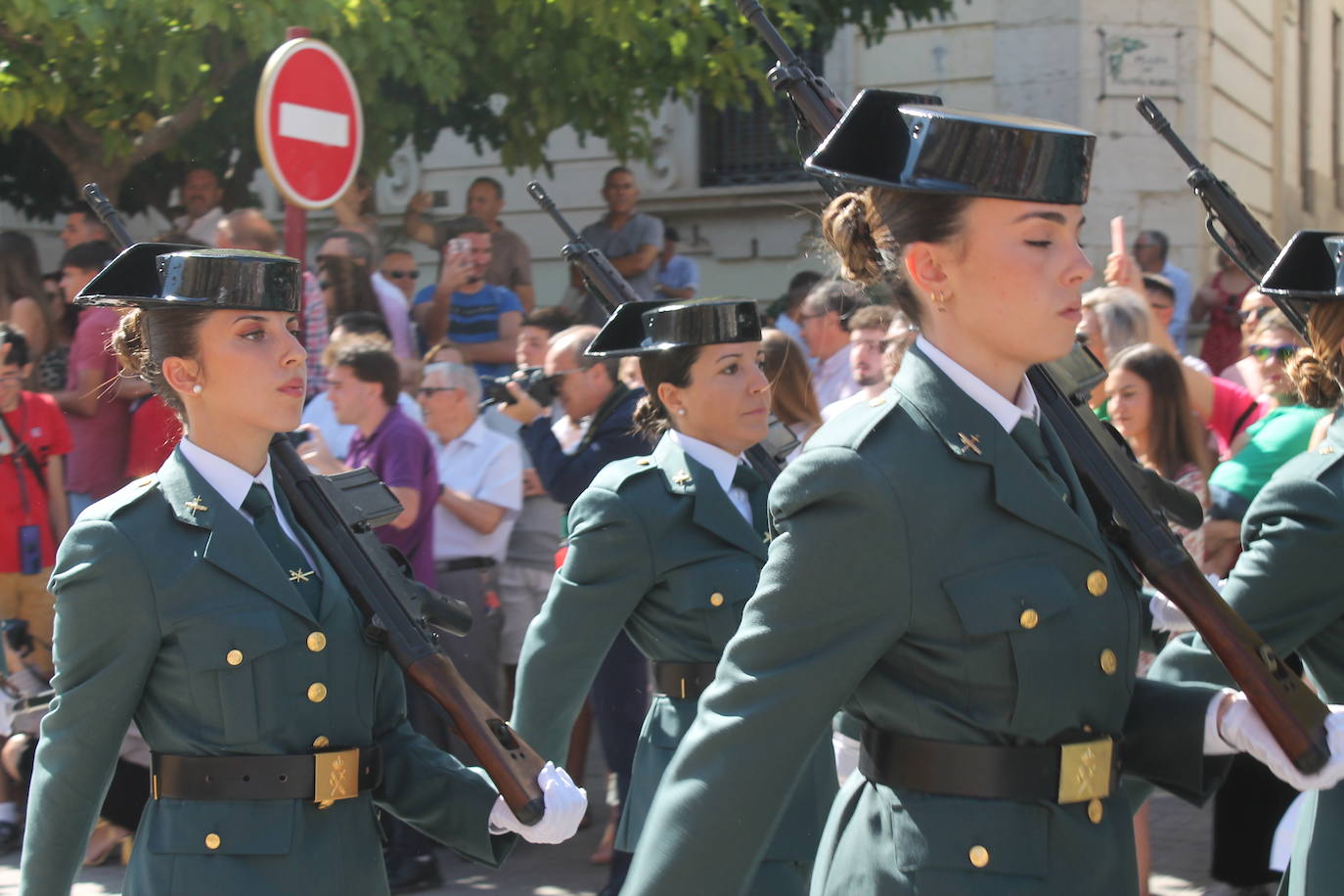 Las imágenes del desfile de la Guardia Civil en Jaén