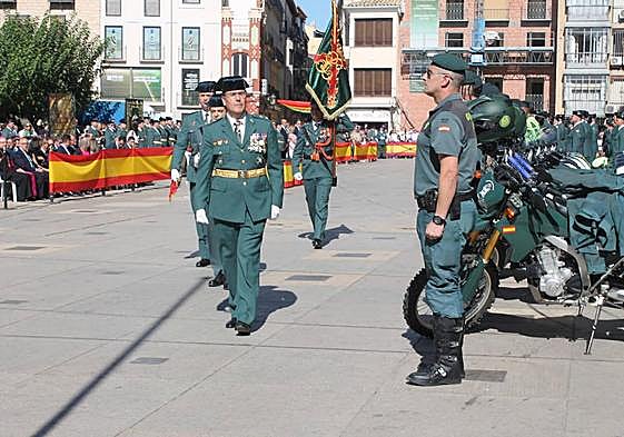 La Guardia Civil desfila en Jaén