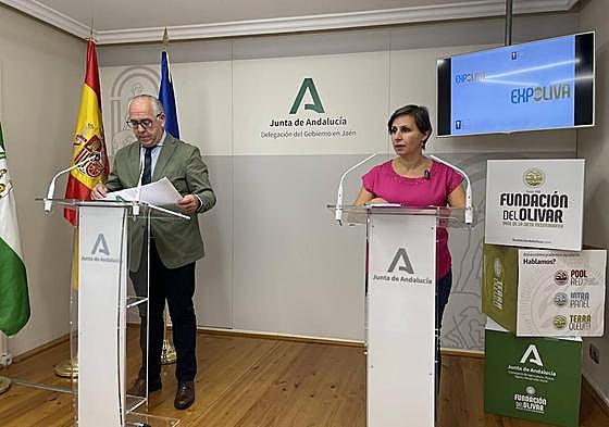 Jesús Estrella y Soledad Aranda presentan las novedades de la 22ª edición de los Premios Expoliva.