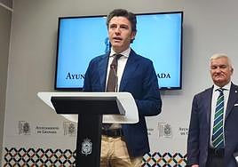 Jorge Saavedra y Vito Episcopo, en rueda de prensa este viernes