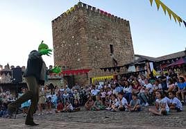 Cuentacuentos en el Castillo de Espeluy.