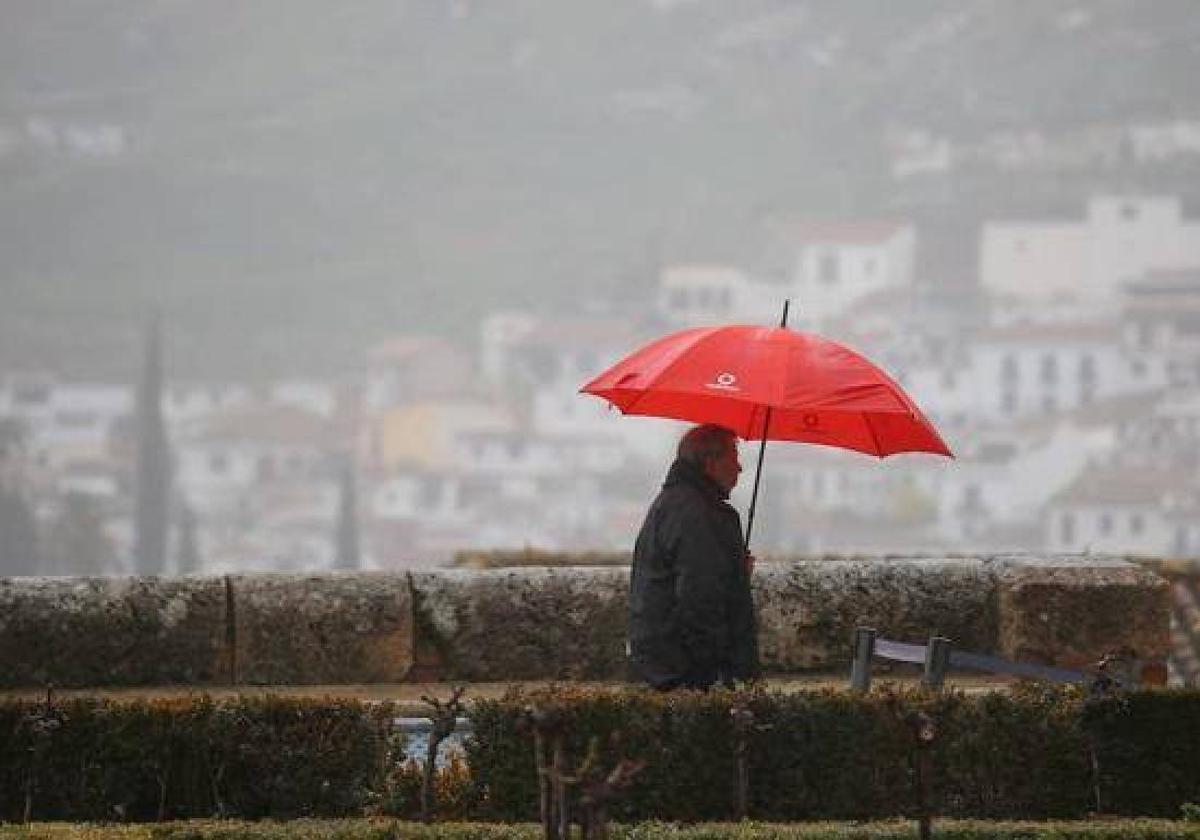 Así afectará la borrasca Aline a Andalucía: desplome térmico, lluvias y viento