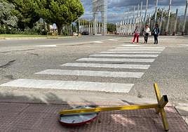 Imagen de uno de los accesos al recinto ferial Alfonso Sánchez Herrera.