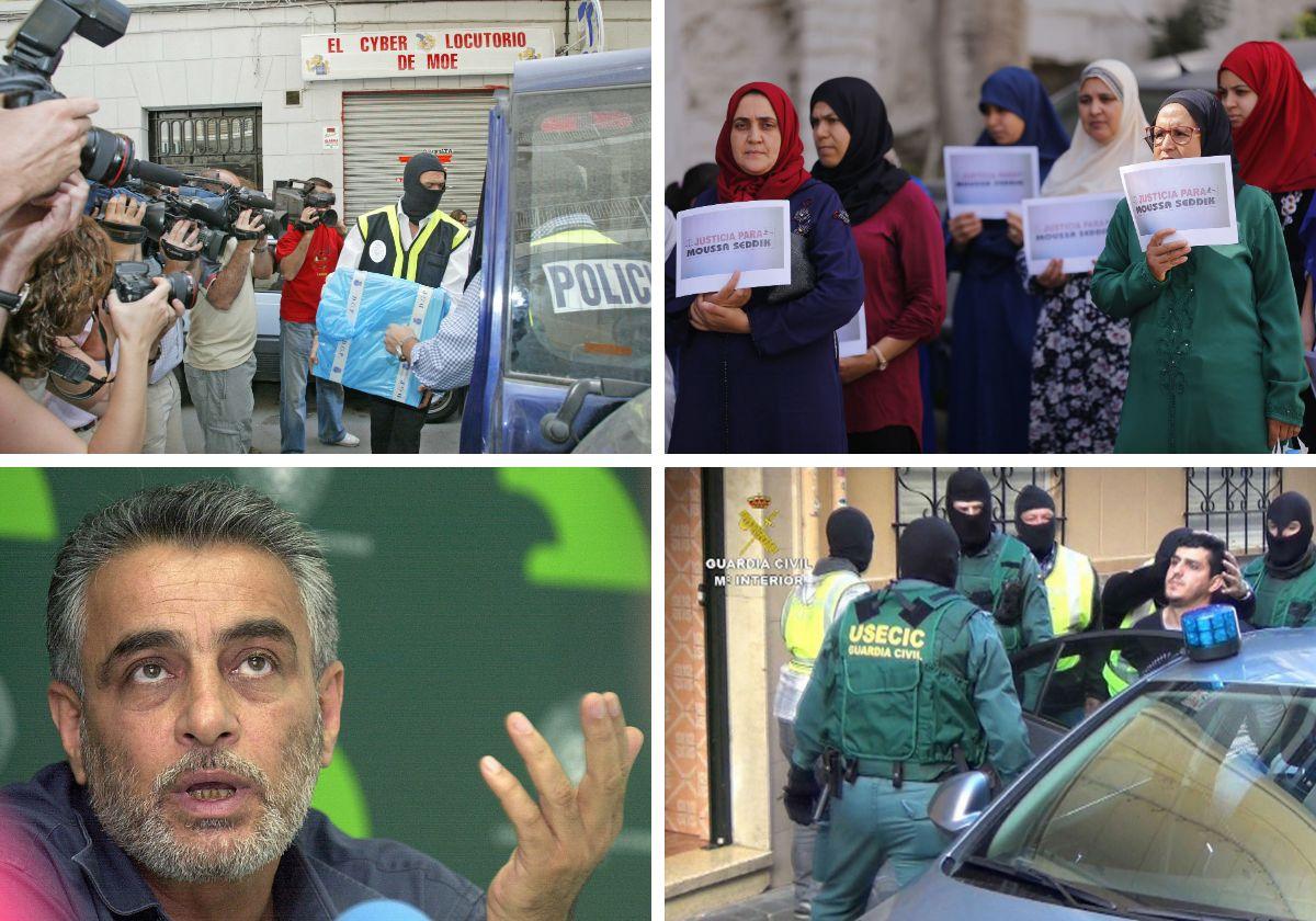 Cronología de los últimos casos relacionados con el terrorismo yihadista en Granada