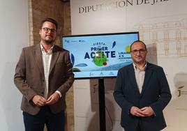 El diputado de Promoción y Turismo, Francisco Javier Lozano, y el delegado de Turismo, José Ayala.