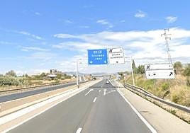 Punto en el que ha tenido lugar el accidente.