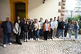 Foto de familia de la inauguración del programa formativo y d empleo 'Linforem 22'.