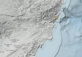 Un terremoto de 2,8 grados hace temblar a Carboneras.