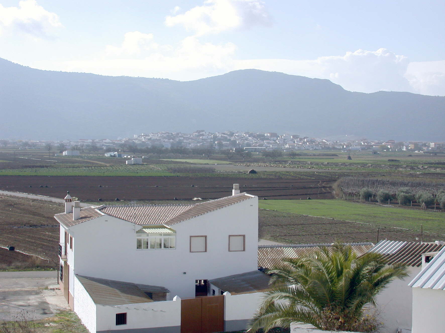 Las vistas de Zafarraya desde El Almendral, paraje anexo a El Carrascal.